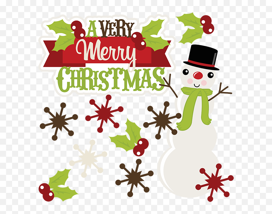 Library Of Christmas Clip Art Svg Png - Cute Clipart Cute Merry Christmas Emoji,Light Bulb Emoji Emojibase