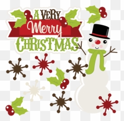 Library Of Christmas Clip Art Svg Png - Cute Clipart Cute Merry Christmas Emoji,Light Bulb Emoji Emojibase