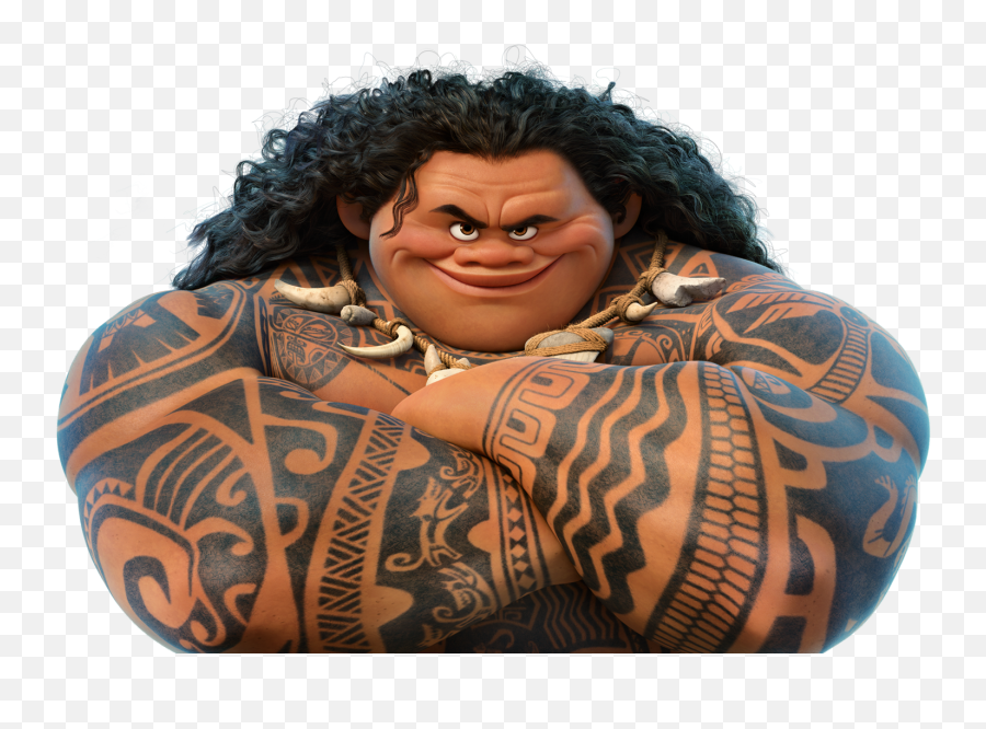 Moana Png Images Cartoon Cartoons - Maui Moana Png Emoji,Hd Wallpaper Maui High Emotions