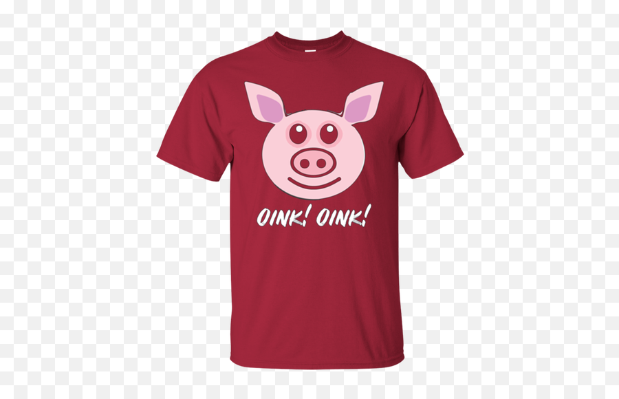 My Funny Happy Oink Oink Cute Pig T - Shirt Amyshirt Town Curry T Shirt Emoji,Fat Couple Emoji
