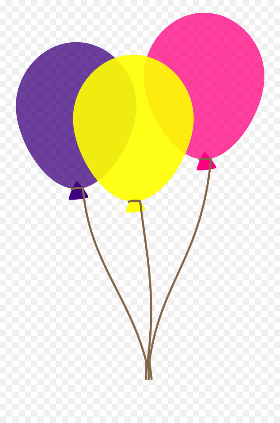 Free Birthday Balloons Clipart 6 - Clipartix Transparent Background Balloon Clip Art Emoji,Birthday Balloon Emoji