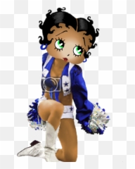 Betty Boop Broncos Cheerleader Photo By Khunpaulsak Betty Emoji,Dallas Cowboy Emoji Meme