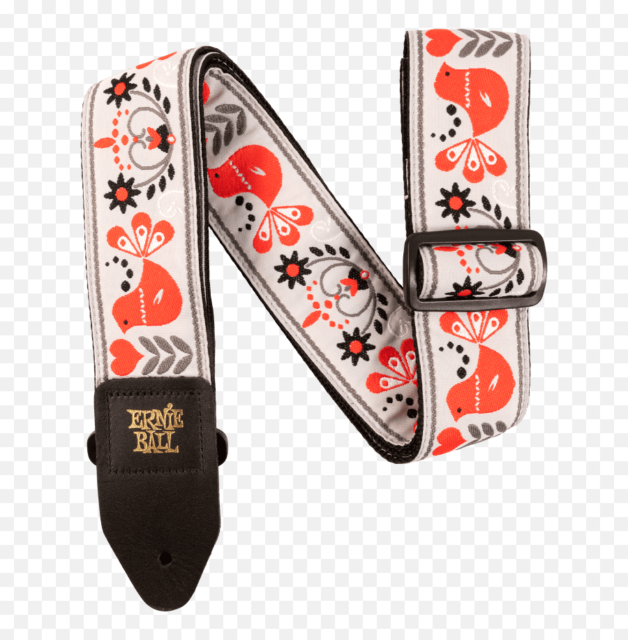 Straps P04658 Ernie Ball Kaleidoscope Pink Jacquard Guitar Emoji,Ernie Emoji