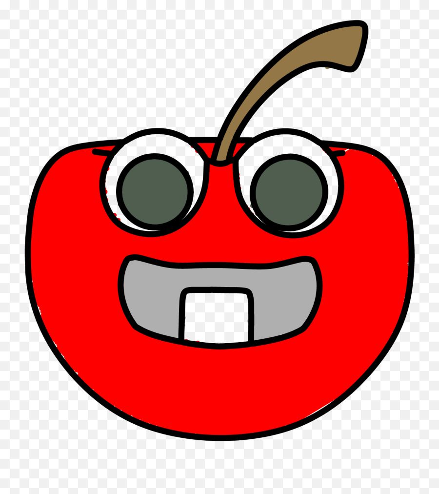 Apple Draw Red Apple Clipart Png - Drawing Full Size Png Emoji,Draw Something Emoticon
