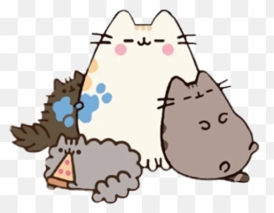 Pusheen Familia Family Sticker By Surimartinez6 Emoji,How To Get Pusheen Emojis