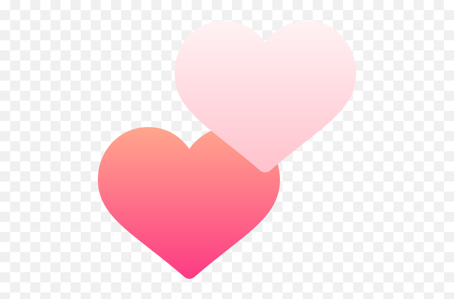 Love - Free Shapes Icons Emoji,2 Pink Heart Emoji