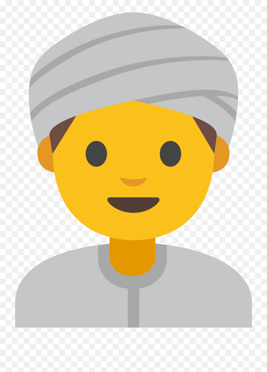 Fileemoji U1f473svg - Wikimedia Commons Emoji Hombre Con Turbante,The Meaning Of Some Emojis