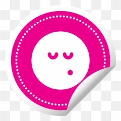 Emoji - Happy Day In Blue,Hushed Emoji