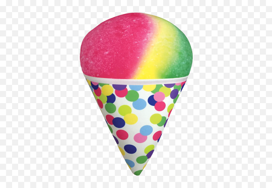 Snow Cone - Transparent Background Sno Cone Snowcone Clipart Emoji,Snow Cone Emoji