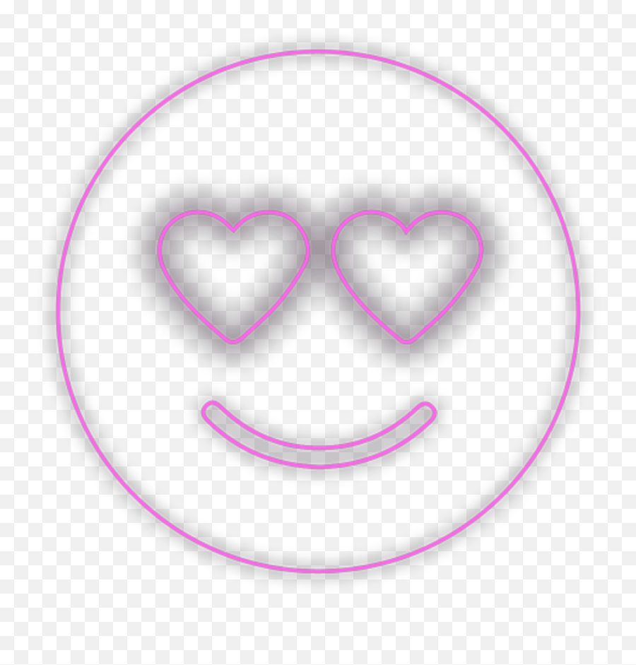 Mq Pink Smile Emojis Emoji Neon Sticker By Marras - Happy,Smile Emoji Transparent