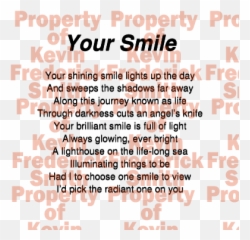 A Shape Poem For Smile - Rhyming Poem On Smile Emoji,Emotion Poems By Famous Poets