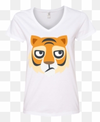 Pažljiv Podsjea Razigran Emoji Tiger T Shirt - Animated Tiger Emoji,Emoji Shirt Amazon
