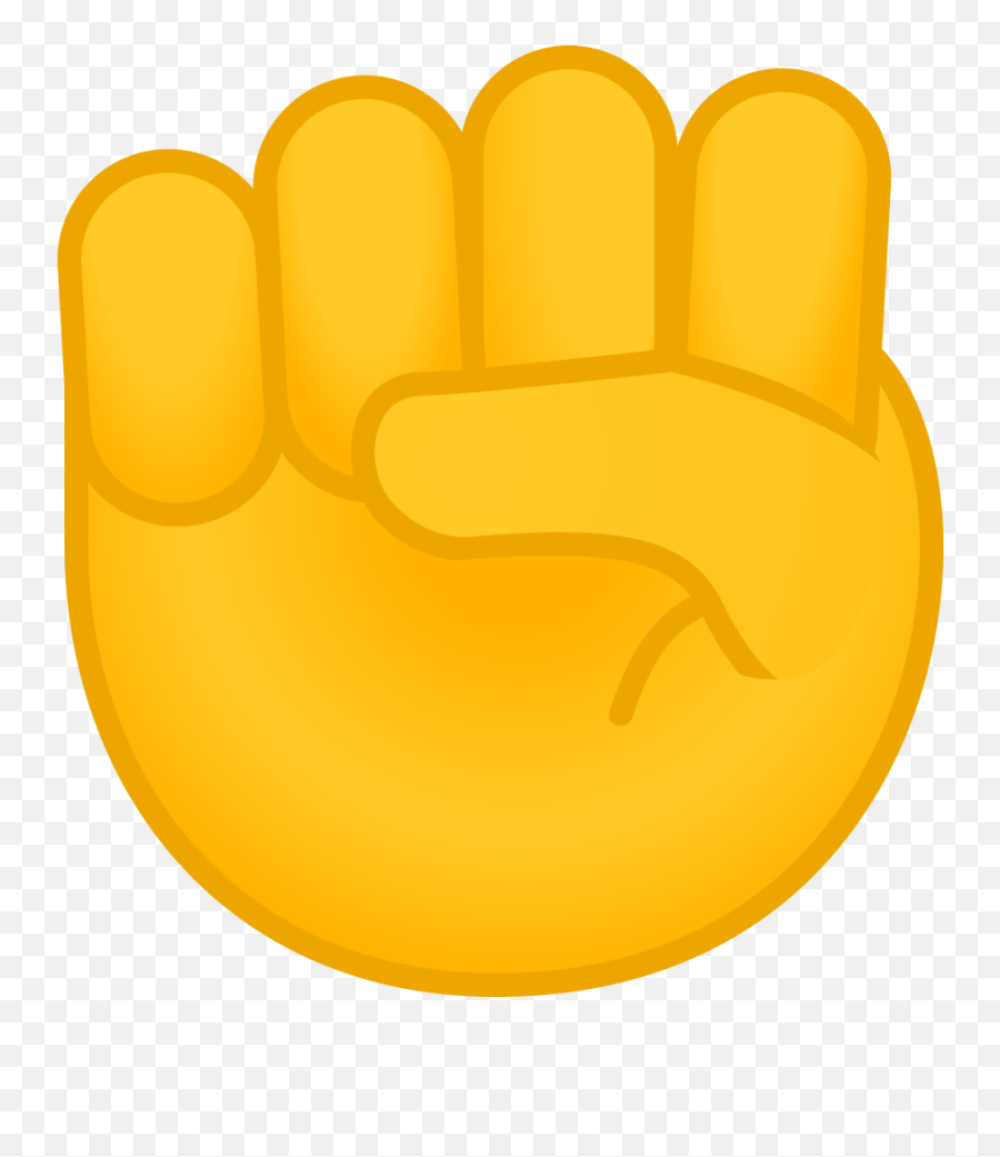 Raised Fist Emoji Meaning With Pictures From A To Z - Transparent Background Fist Emoji,Strong Arm Emoji