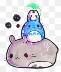 Jenniillustrations Ghibli Sticker By Pinkfroggyranger - Stickers Totoro Chibi Emoji,Ghibli Emoji