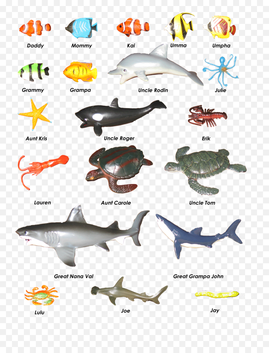 Free Water Animals Download Free Clip - List Of Animals Under The Sea Emoji,Animal Emoji Names