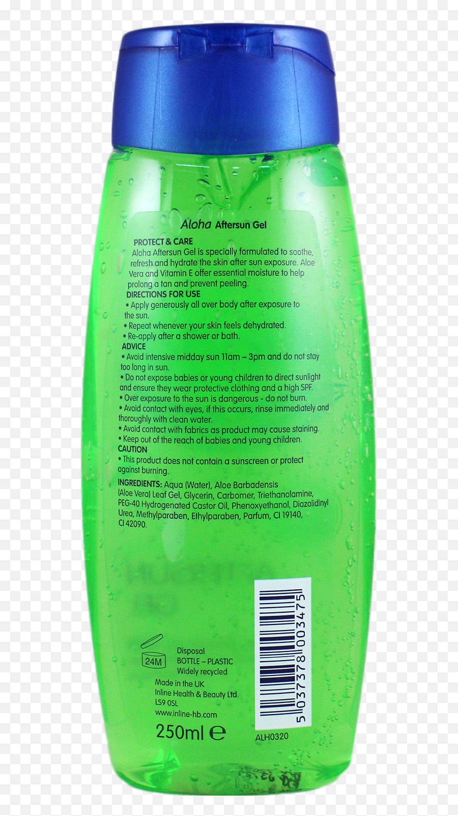 Aloha Refreshing Aloe Vera Aftersun Gel 250ml - Skin Care Emoji,Reverse Card Emoji