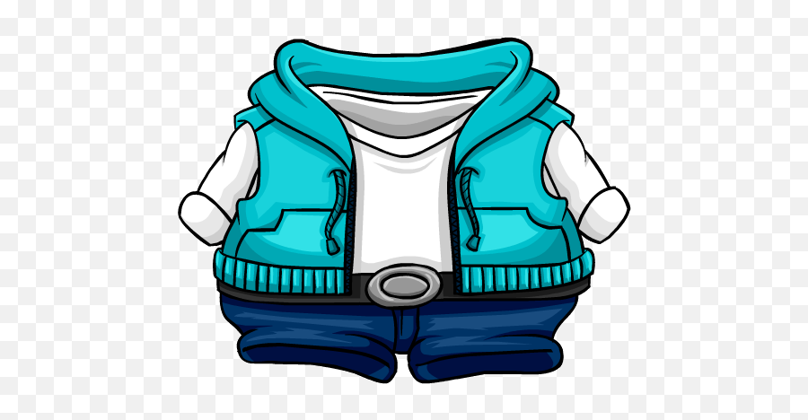 Ice Moves Hoodie Club Penguin Wiki Fandom - Hooded Emoji,Alien Emoji Hsweat Shirt