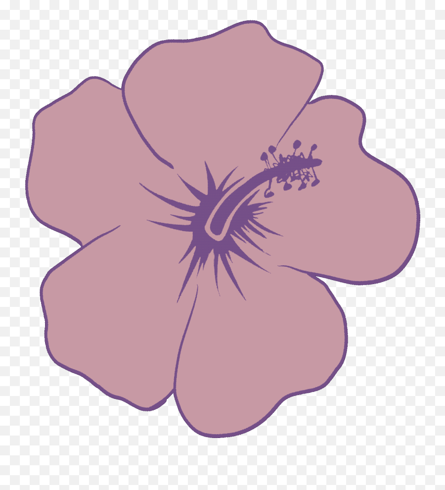 Latest Project Top Flower Child Stickers For Android Ios - Hawaiian Hibiscus Emoji,Zte Grand X Emojis