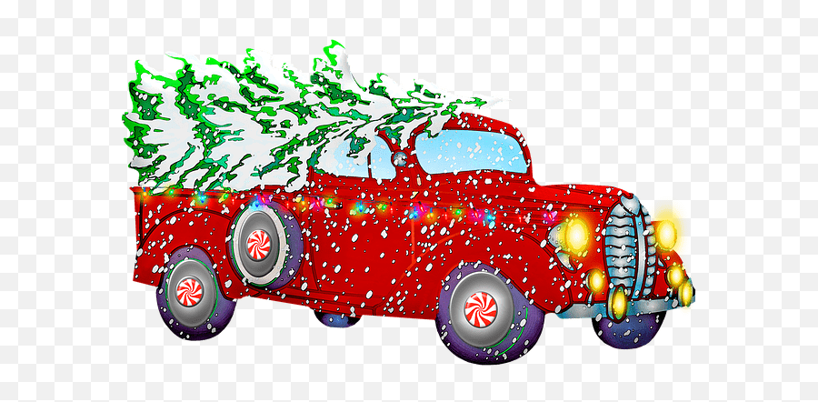 Shopping On Phone While Driving To Distraction During - Transparent Christmas Car Png Emoji,Christmas Emojis For Lg Phones