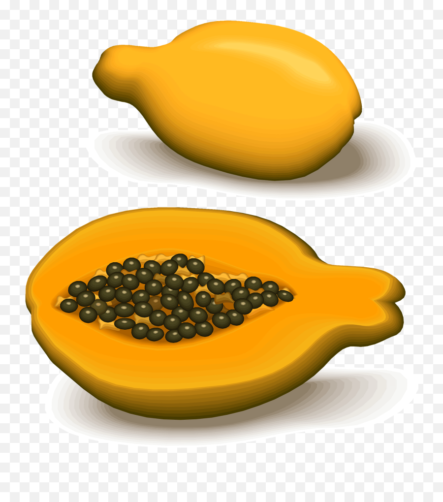 Papaya Clipart - Free Papaya Clipart Gif Emoji,Papaya Emoji