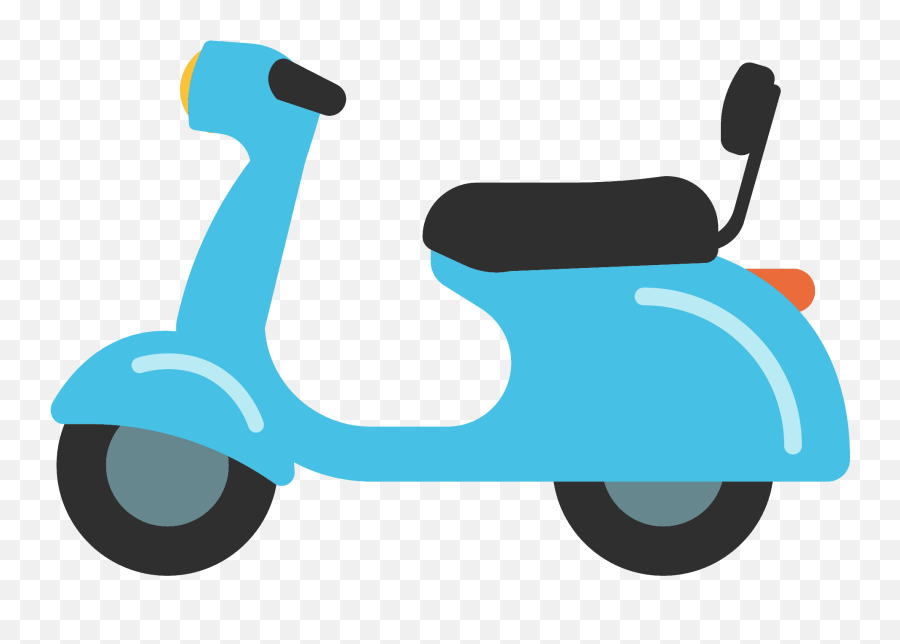Motor Scooter Emoji Clipart Free Download Transparent Png - Moto Emoji Png,Hand Wave Emoji