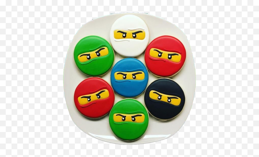 Ninjago Cookies - Ninjago Cookies Emoji,Ninja Emoticon