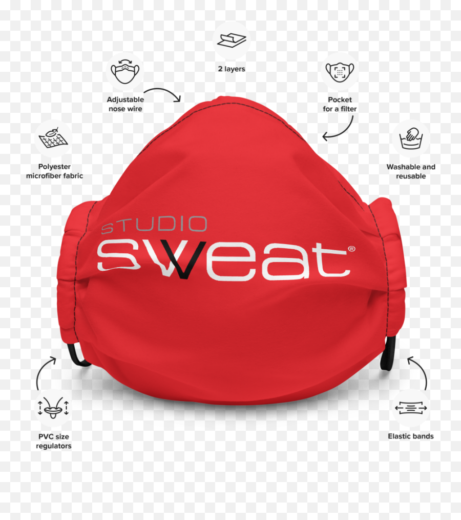 Sweat Face Mask - Language Emoji,Emoticon Face Sweting