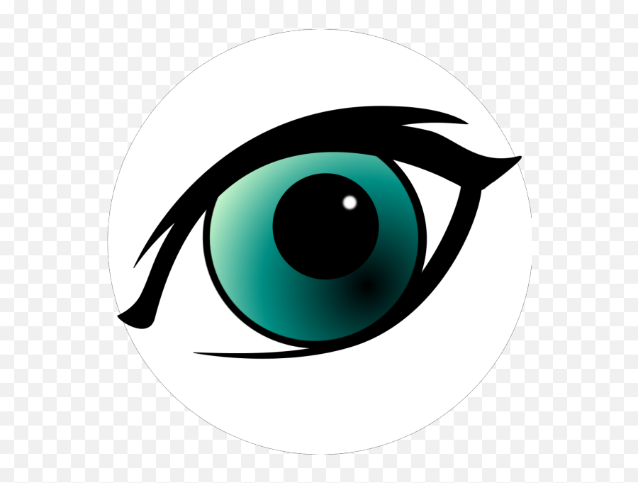 Blue Cartoon Eye Png Svg Clip Art For Web - Download Clip Dot Emoji,Eye Emoji .png