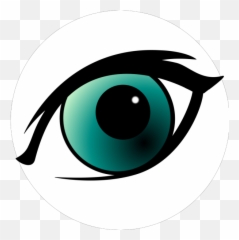 Blue Cartoon Eye Png Svg Clip Art For Web - Download Clip Dot Emoji,Eye Emoji .png