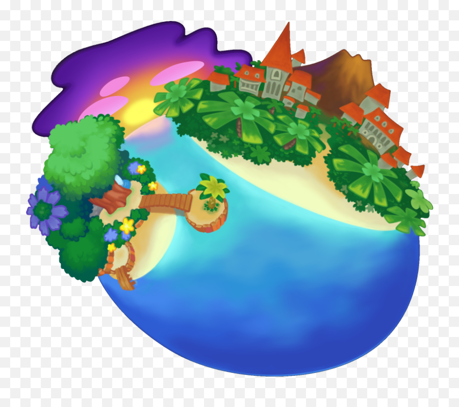 Destiny Islands Kingdom Hearts Wiki Fandom - Kingdom Hearts Destiny Islands Logo Emoji,How To Make A Paopu Fruit Emoticon