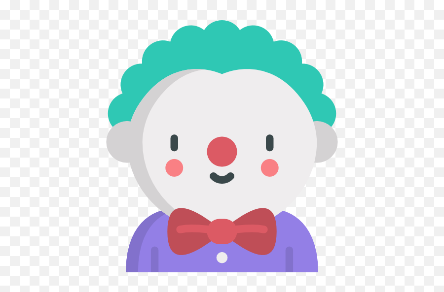 Clown - Free Smileys Icons Dot Emoji,Free Cute Kittenl Emoticons