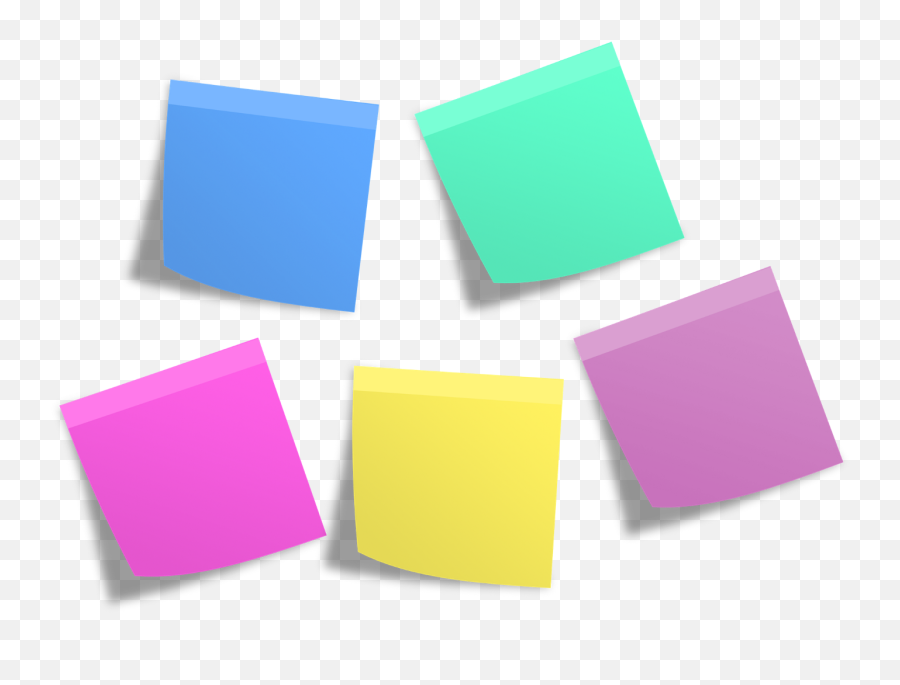 Green Sticky Notes - Transparent Background Post It Note Clipart Emoji,Cool Emojis For Sticky Notes
