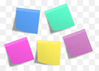 Green Sticky Notes - Transparent Background Post It Note Clipart Emoji,Cool Emojis For Sticky Notes