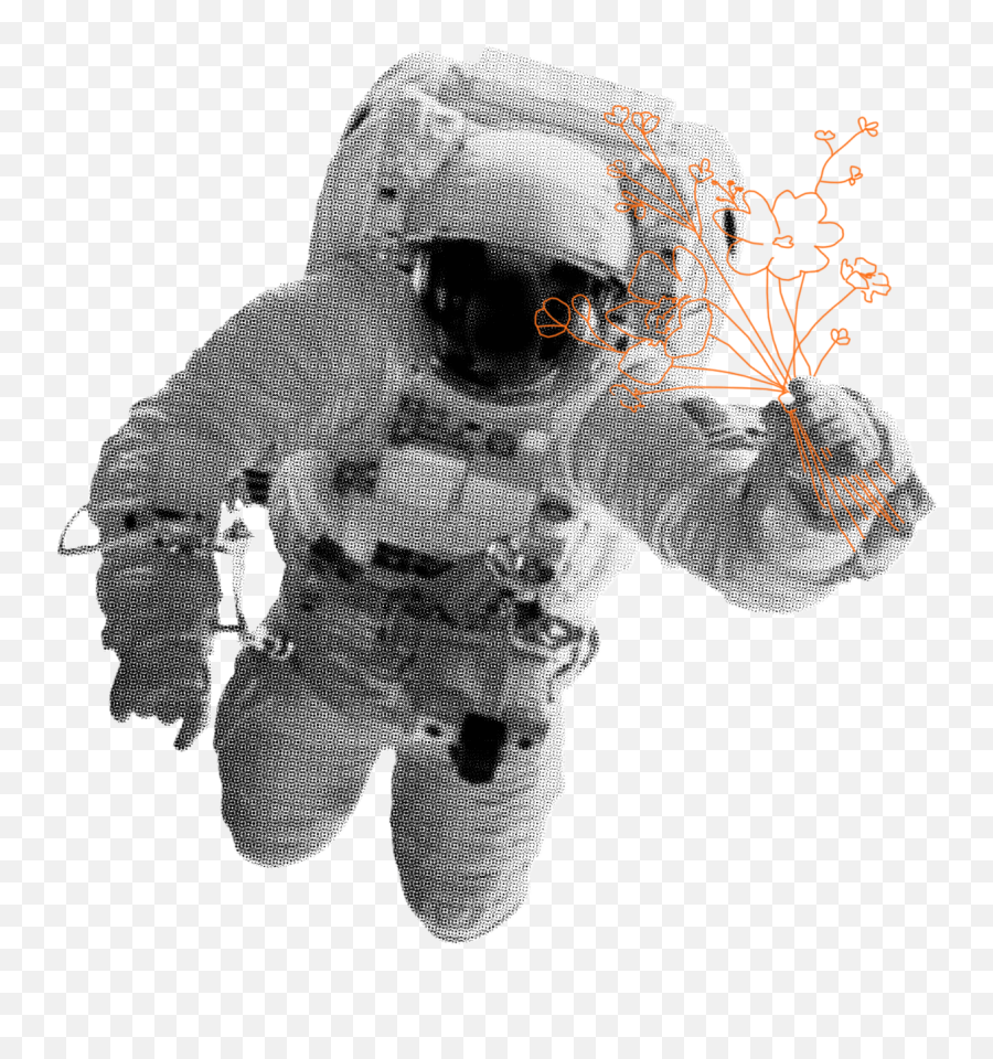 Digital - Flying Astronaut White Background Emoji,How To Draw The Emotion Envy