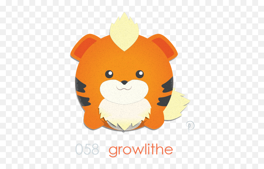 Download Hd Growlithe The Fire Puppy - Soft Emoji,Fire Puppy Emoji