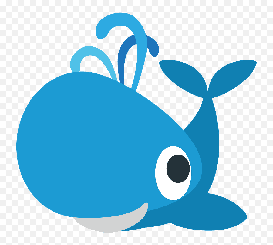 Spouting Whale Emoji Clipart - Fish,Free And Whale Emoji
