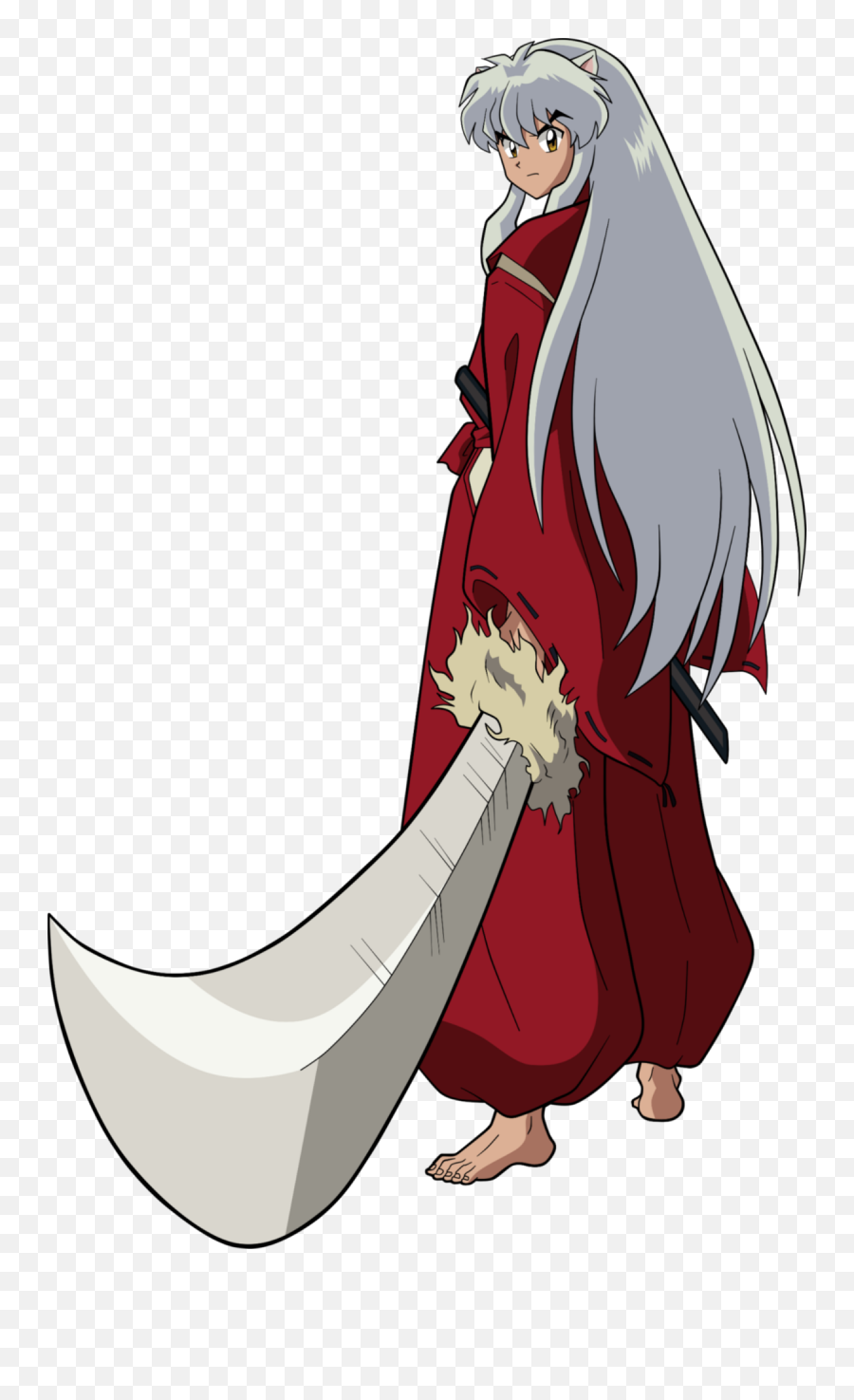 Inuyasha Senpai Shonen Halfdemon Sticker By Ss - Inuyasha Png Emoji,Senpai Emoji