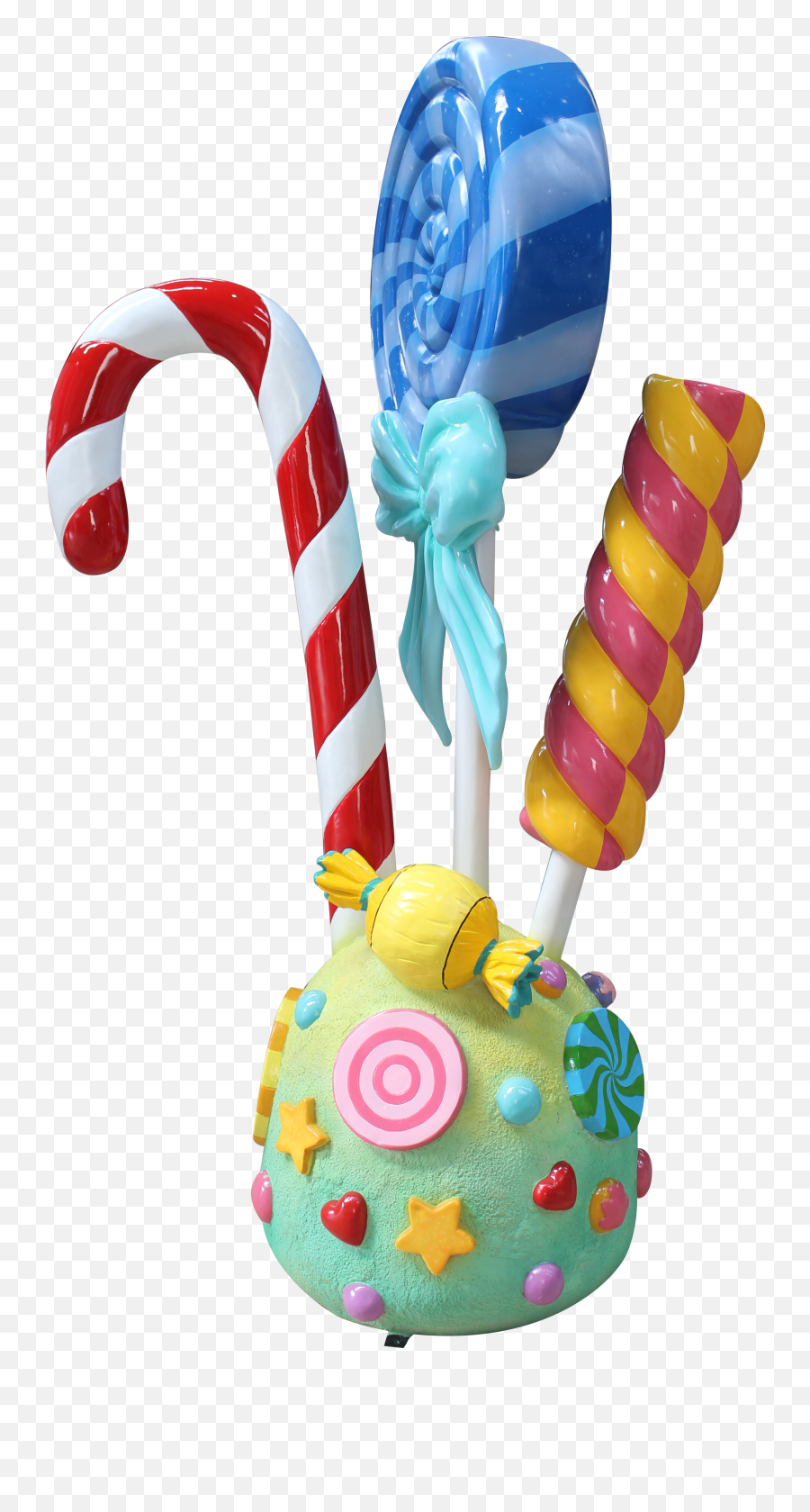 Lollipop Candy Bundle Over Sized Statue - Statue Emoji,Admiralbulldog Free Emotion