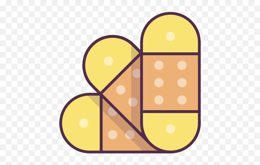 Medical Band - Aids Free Icon Of Medicine Vol9icons Emoji,Bandaid Emoticons