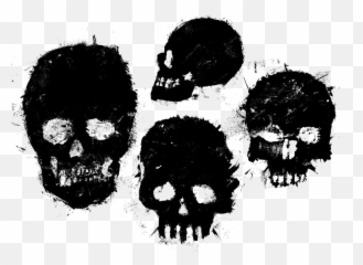 Black Skull Png Free Download Png Arts Emoji,Skull Emoji 2017