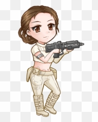 Clipart Gun Star Wars Clipart Gun Star - Star Wars Kawaii Padme Emoji,Minigun Emoji