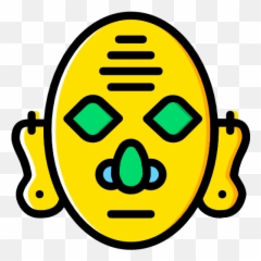 Mask - Free Shapes And Symbols Icons Dot Emoji,Ankh Emoticon