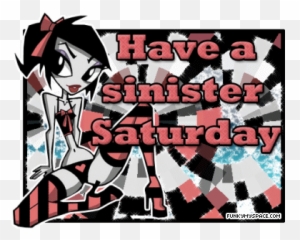 Saturday Pictures Images Graphics Comments Scraps 111 - Fictional Character Emoji,Sinister Emoticon