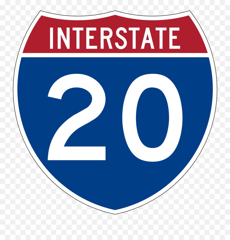 Interstate 20 Wreck Claims Unidentified Driver North - Interstate 20 Shield Emoji,Car Crash Emoticon