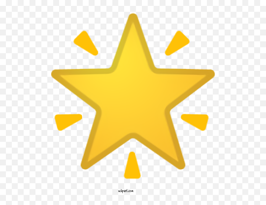 Holidays Yellow Star Astronomical - Shining Star Icon Png Emoji,Google April Fools Emoji