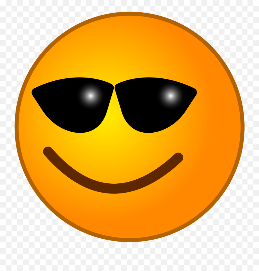 Filesmirc - Coolsvg Wikimedia Commons Animation Face Cool Emoji,Cool Emoticon