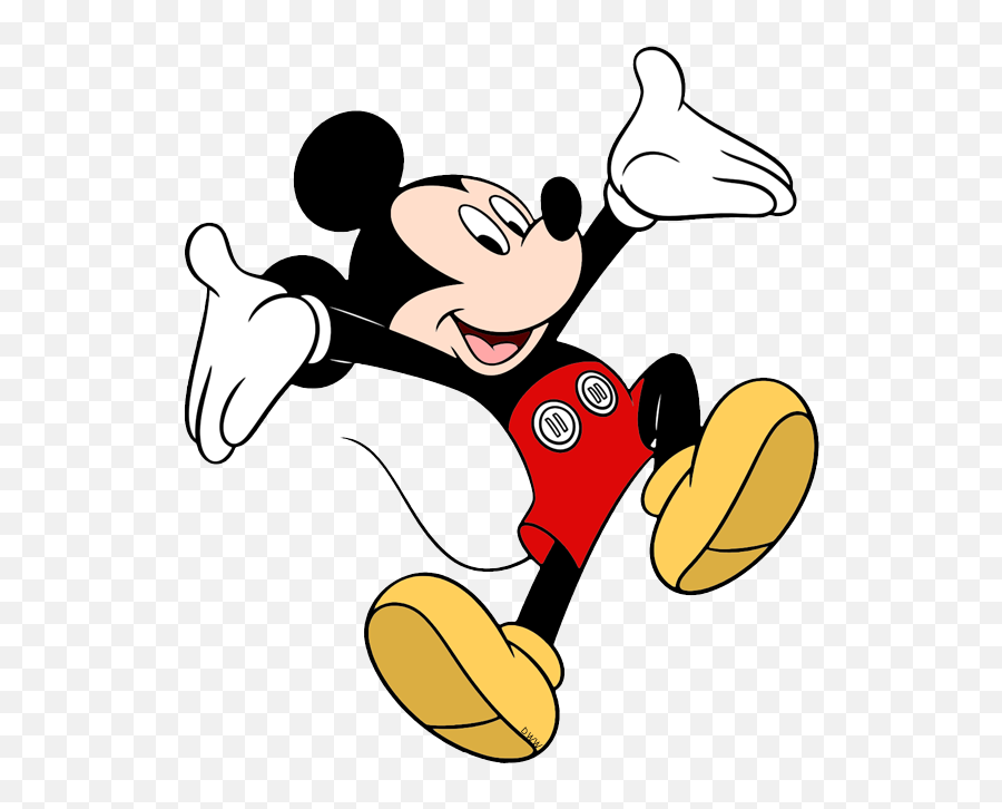 New Cheering New Relaxing New Mickey Mouse Back View - Walt Clipart Mickey Mouse Clubhouse Emoji,Emoji Pals Pillow