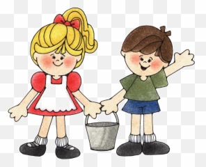 Library Of Free Vector Black And White - Clipart Jack And Jill Nursery Rhyme Emoji,Emoji Nursery Rhymes