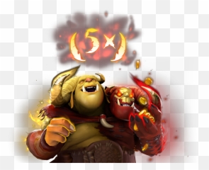 Ogre Magi Arcana - Ogre Magi Arcana Png Emoji,Dota 2 Emoticon Animation
