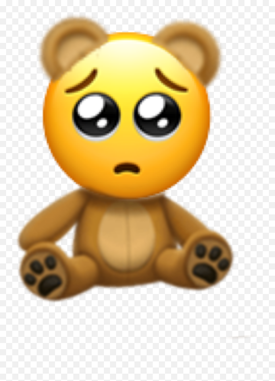 Nounours Ours Bear Emojiiphone Sticker - Happy,Bear Iphone Emojis